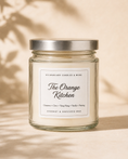 Load image into Gallery viewer, The Orange Kitchen Candle – 190g | Vegan | Handmade in the UK