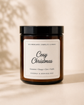 Load image into Gallery viewer, COSY CHRISTMAS CANDLE – 190g | Vegan | Handmade in the UK