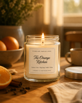 Load image into Gallery viewer, The Orange Kitchen Candle – 190g | Vegan | Handmade in the UK