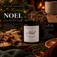 Load image into Gallery viewer, Noel | Cinnamon, Frankincense, Ginger & Myrrh Essential Oil Christmas Candle
