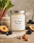 Load image into Gallery viewer, The Stewed Fruit Jar Candle | Rhubarb, Plum & Blackberry
