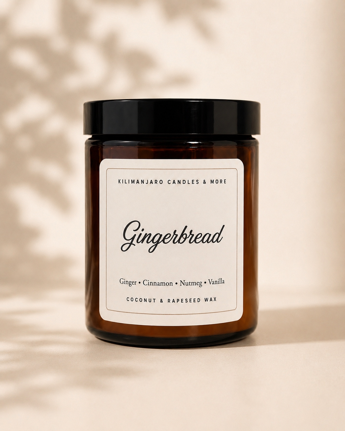 Gingerbread Candle – 220g | Vegan | Handmade in the UK
