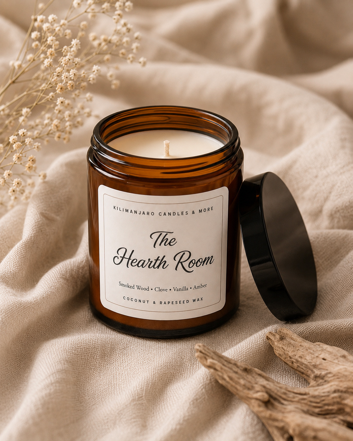 The Hearth Room – 190g | Vegan | Handmade in the UK
