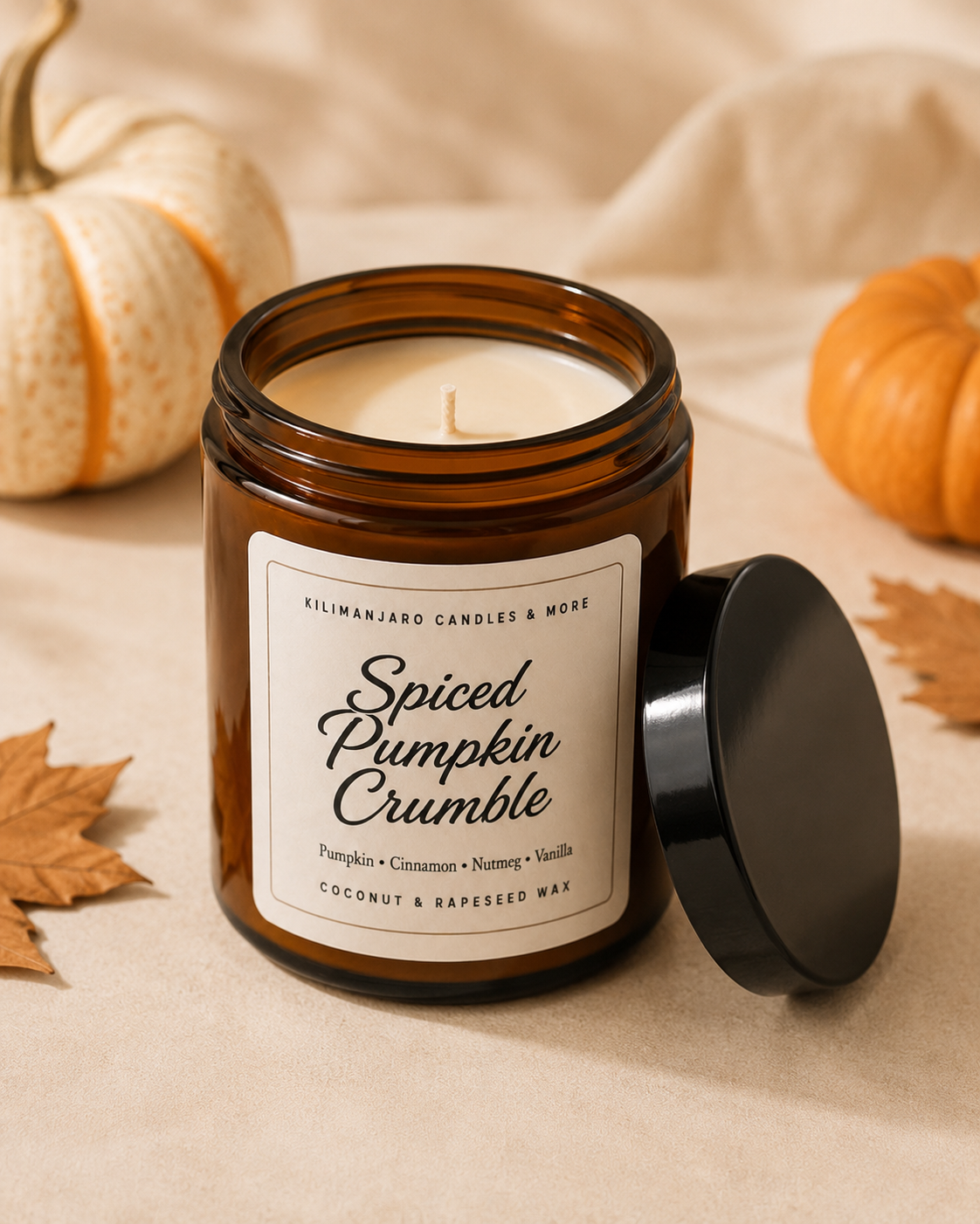 Pumpkin Spiced Crumble Candle | 190g