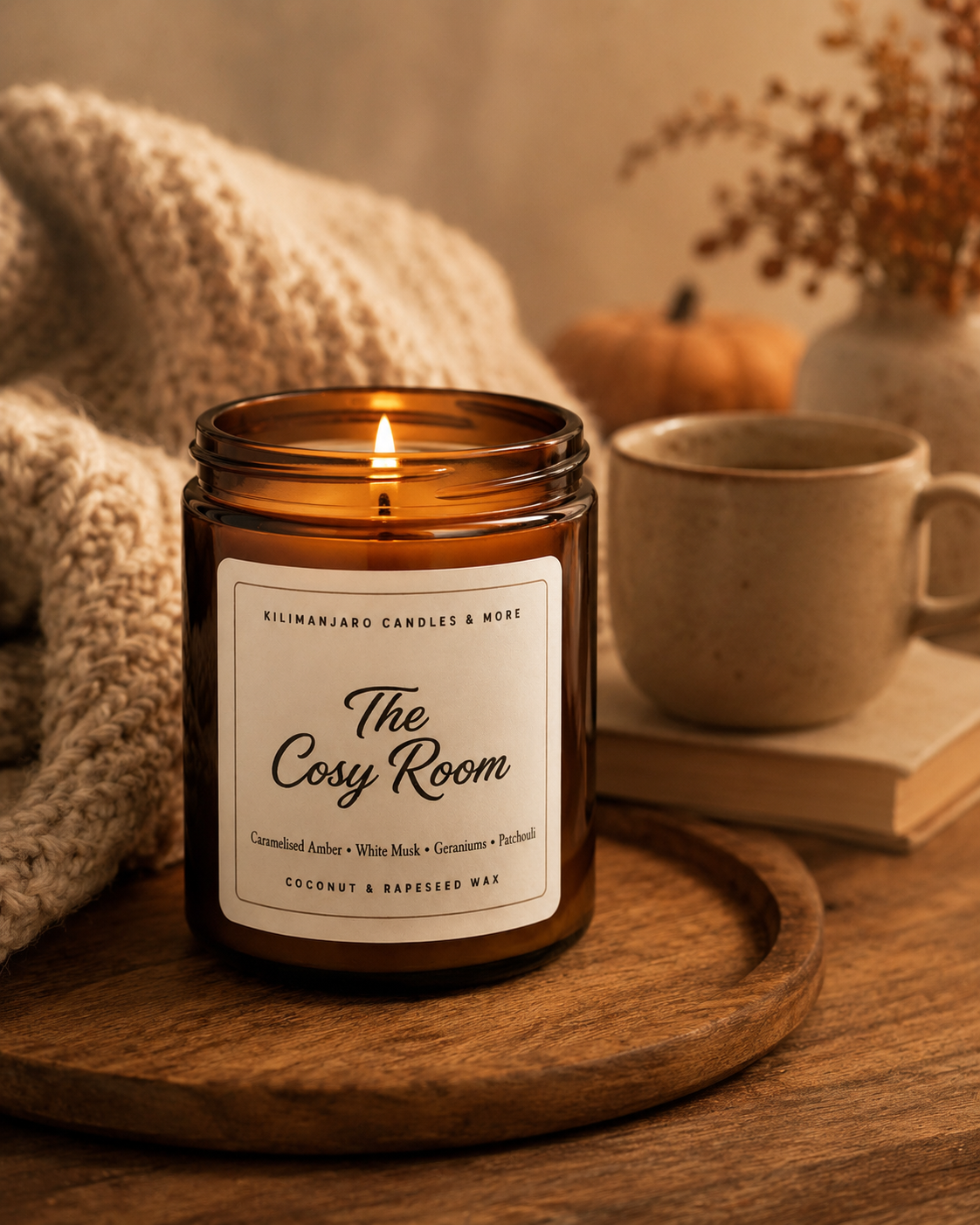 The Cosy Room Candle | 190g  | Vegan | Handmade in the UK