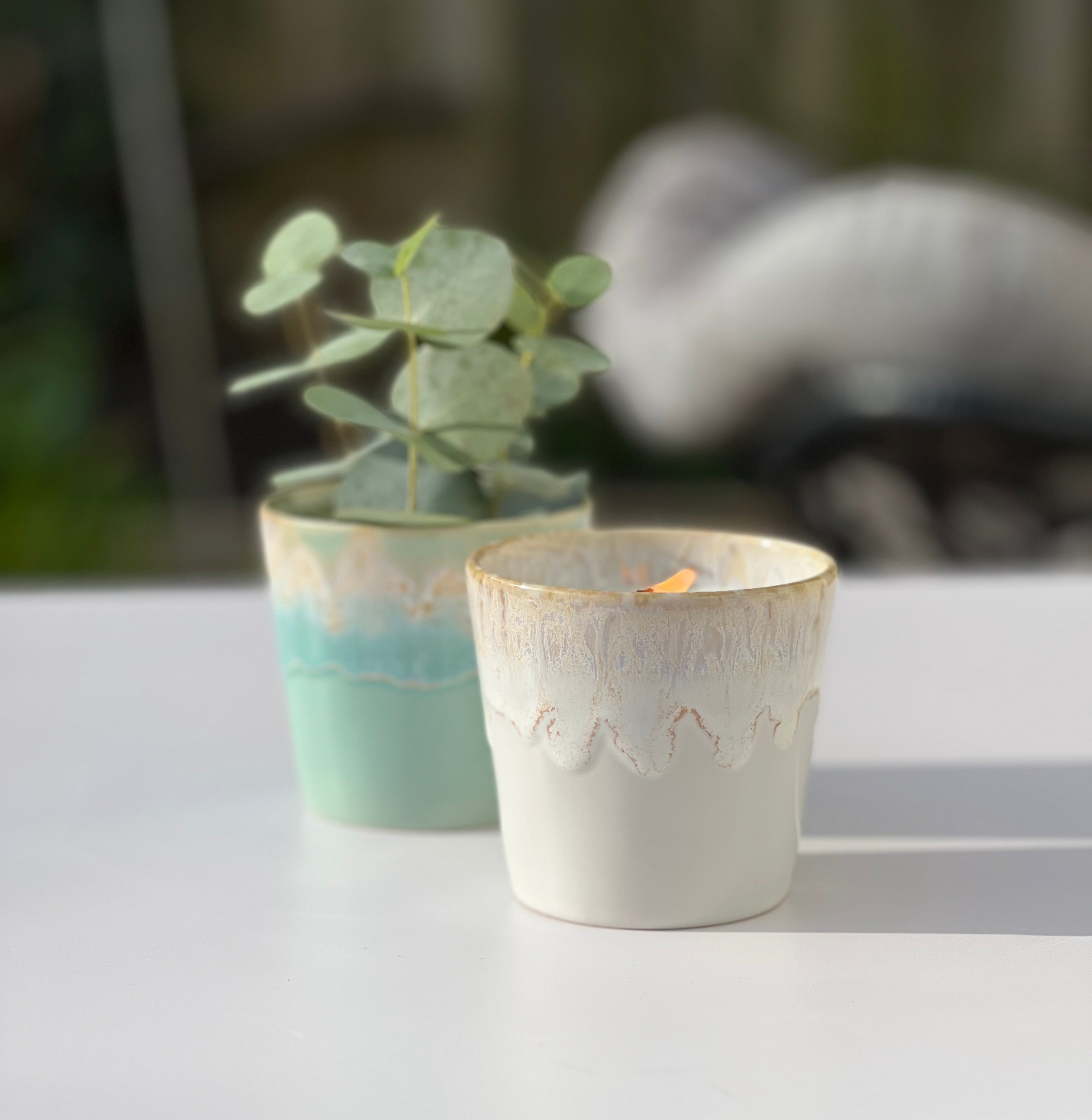 Heavenly Coffee Cup Candle