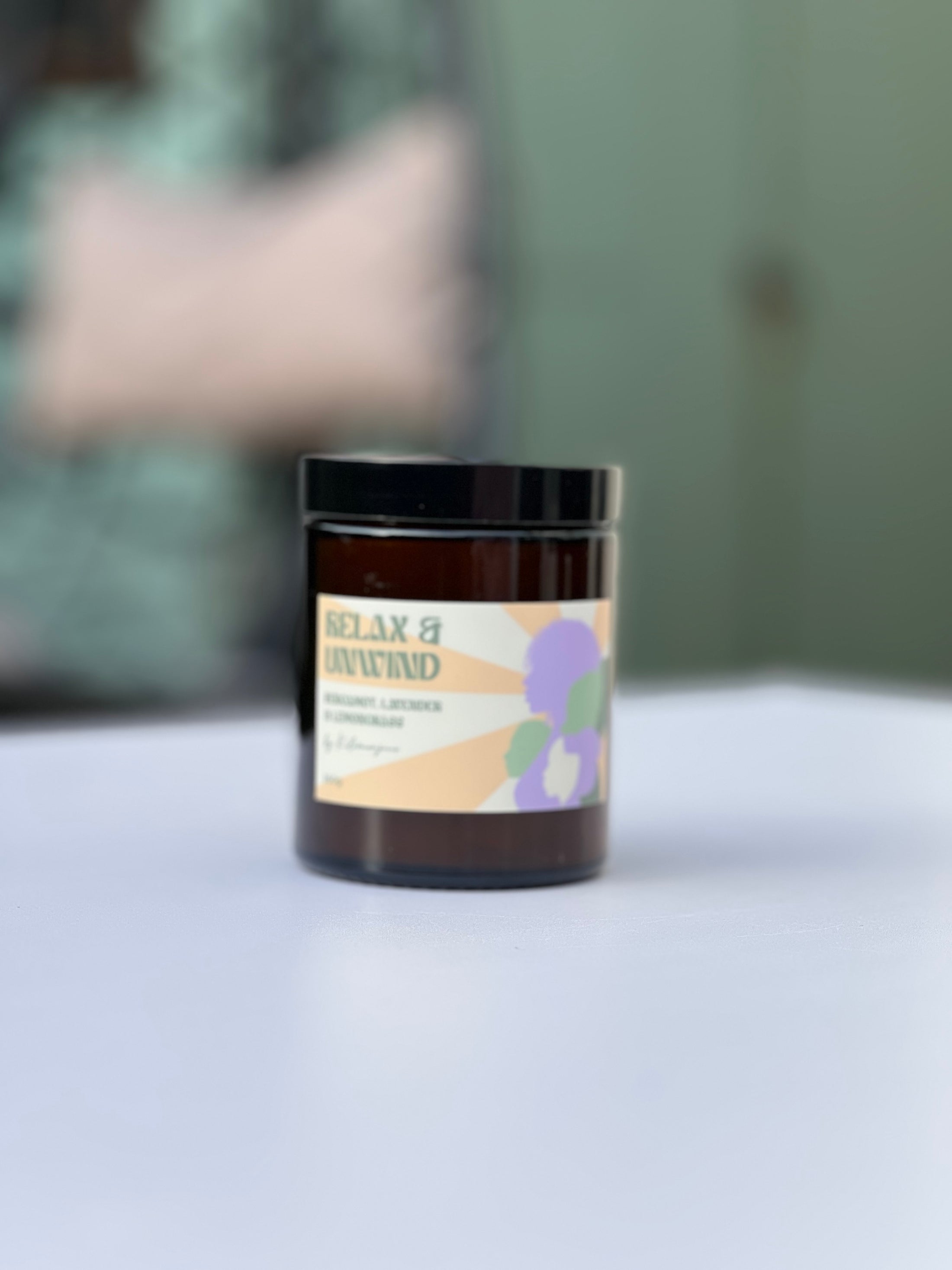 Relax and  Unwind Aromatherapy Candle
