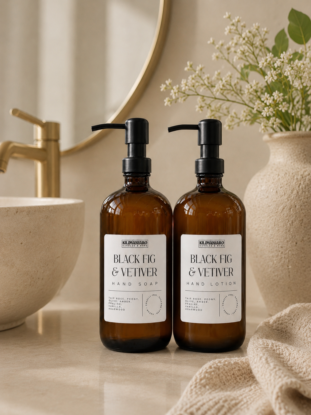 BLACK FIG & VETIVER HAND SOAP – 500 ml