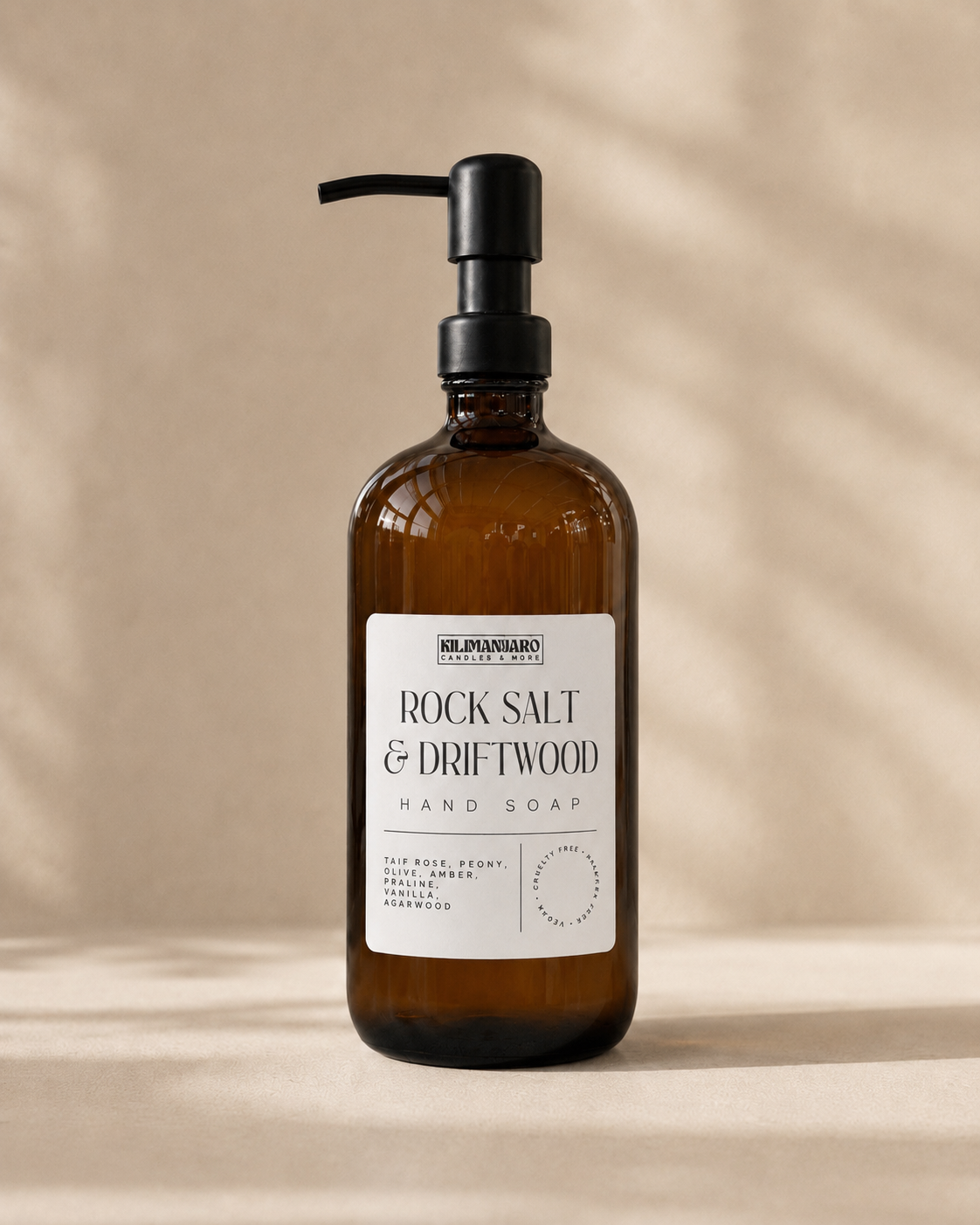 ROCK SALT & DRIFTWOOD HAND SOAP – 500 ml