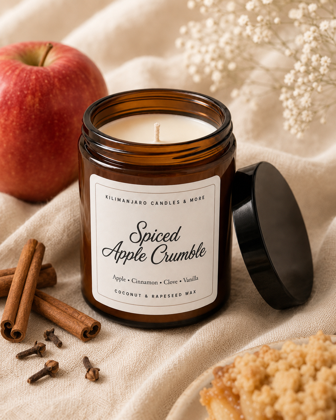 Spiced Apple Crumble Candle | 190g