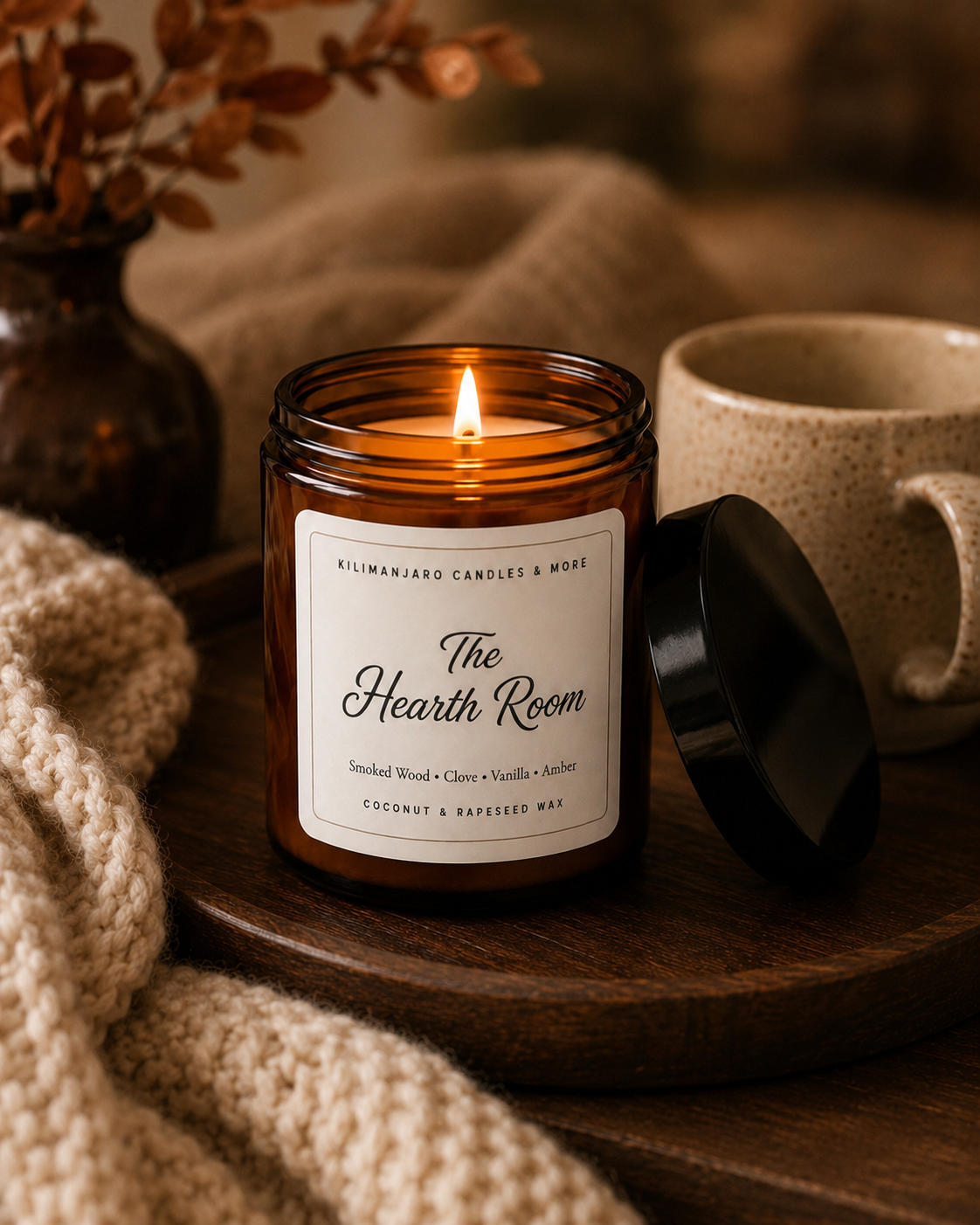 The Hearth Room – 190g | Vegan | Handmade in the UK