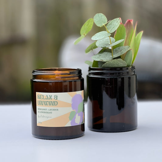 Relax and  Unwind Aromatherapy Candle