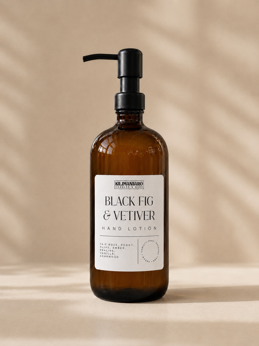 BLACK FIG & VETIVER HAND & BODY LOTION – 500 ml