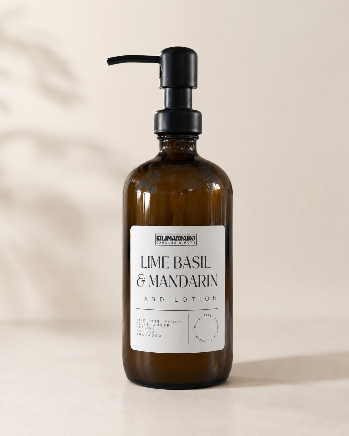 LIME BASIL & MANDARIN HAND & BODY LOTION – 500 ml
