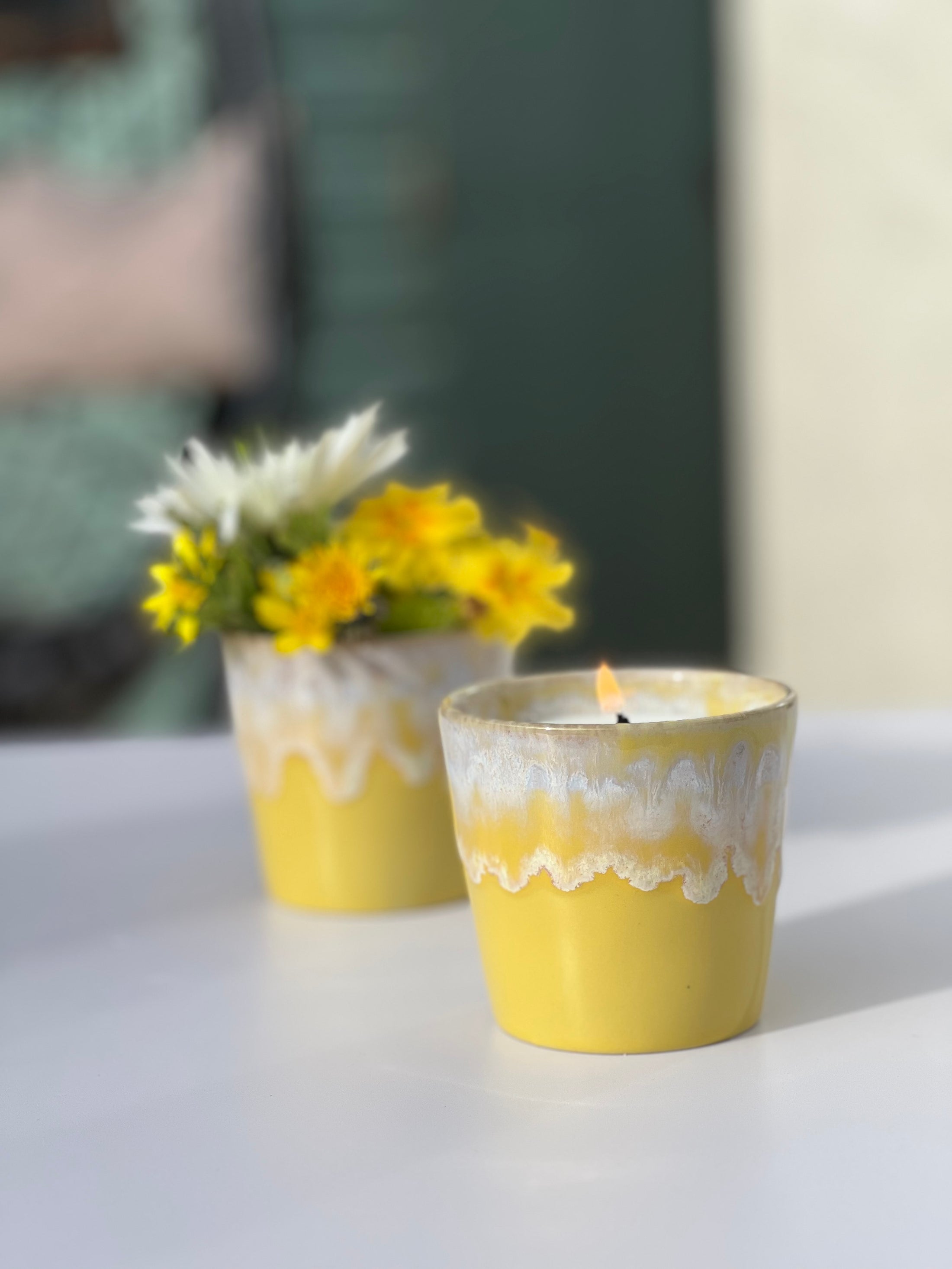 Invigorating Coffee Cup Candle