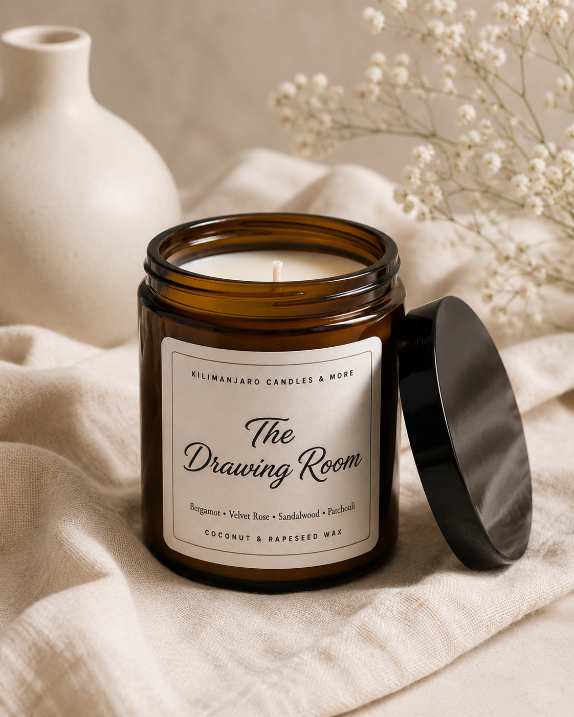 The Drawing Room Candle | 190g | Handmade in UK