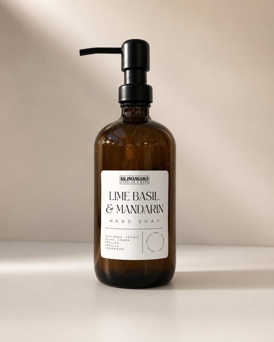 LIME BASIL & MANDARIN HAND & BODY LOTION – 500 ml