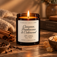 Load image into Gallery viewer, Cinnamon, Frankincense & Cedarwood | Spiced Christmas Candle | UK
