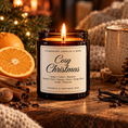Load image into Gallery viewer, Cosy Christmas | Orange, Cinnamon & Vanilla Christmas Candle
