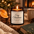 Load image into Gallery viewer, Cosy Christmas | Orange, Cinnamon & Vanilla Christmas Candle
