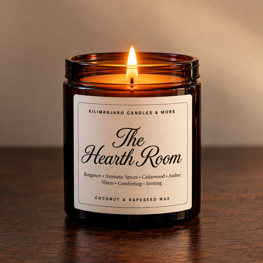 The Hearth Room | Nights by the Fire | Rapeseed & Coconut Wax Candle